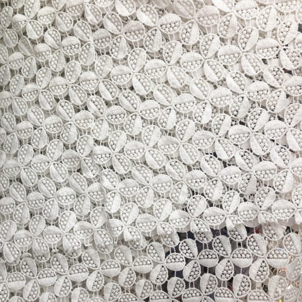Chemical lace Water soluble embroidery Fabric